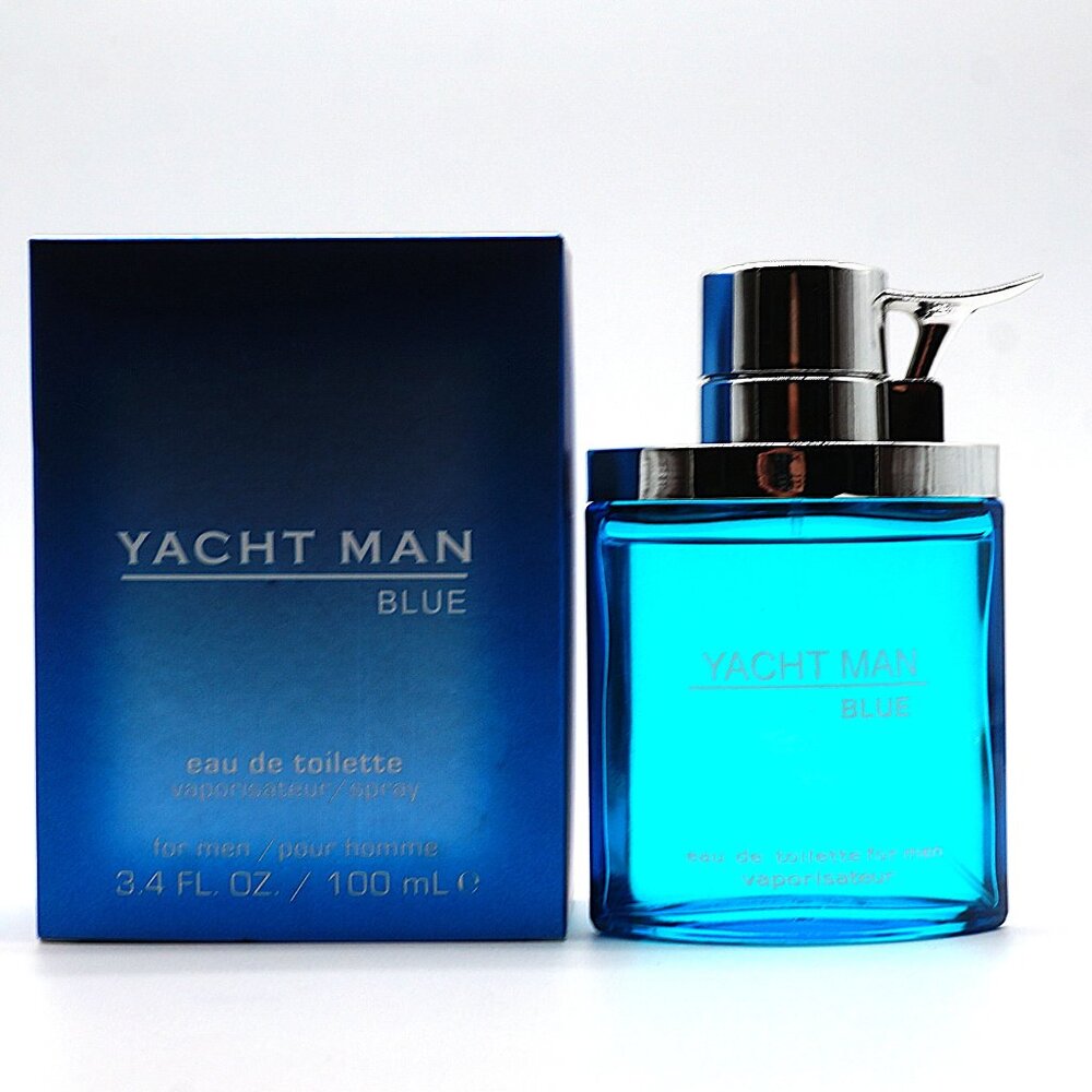 Vintage Yacht Man Blue 3.4oz Men’s Eau de Toilette With Box - Picture 1 of 5